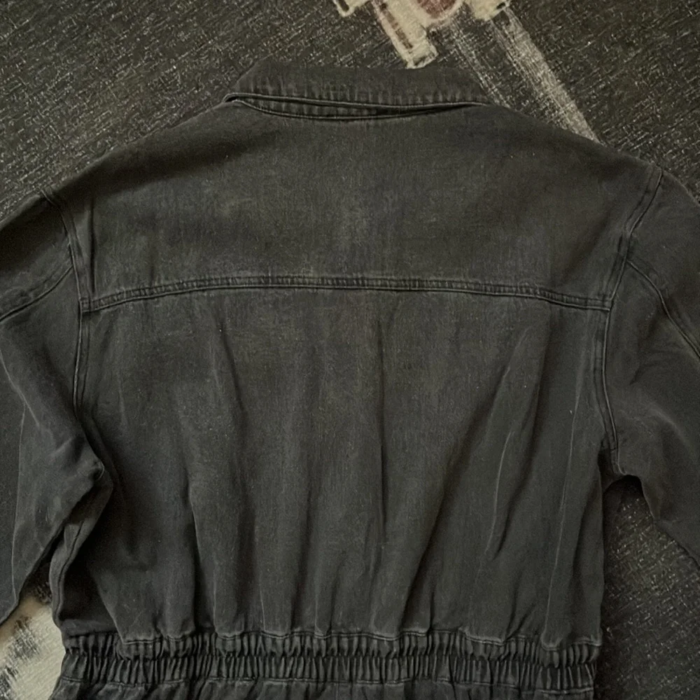 Dark Denim Jumpsuit - Picture 7 of 7